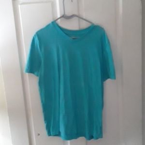 Blue v neck